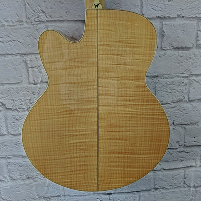 Washburn WJ40SCE Jumbo Acoustic Guitar With Hardshell Case