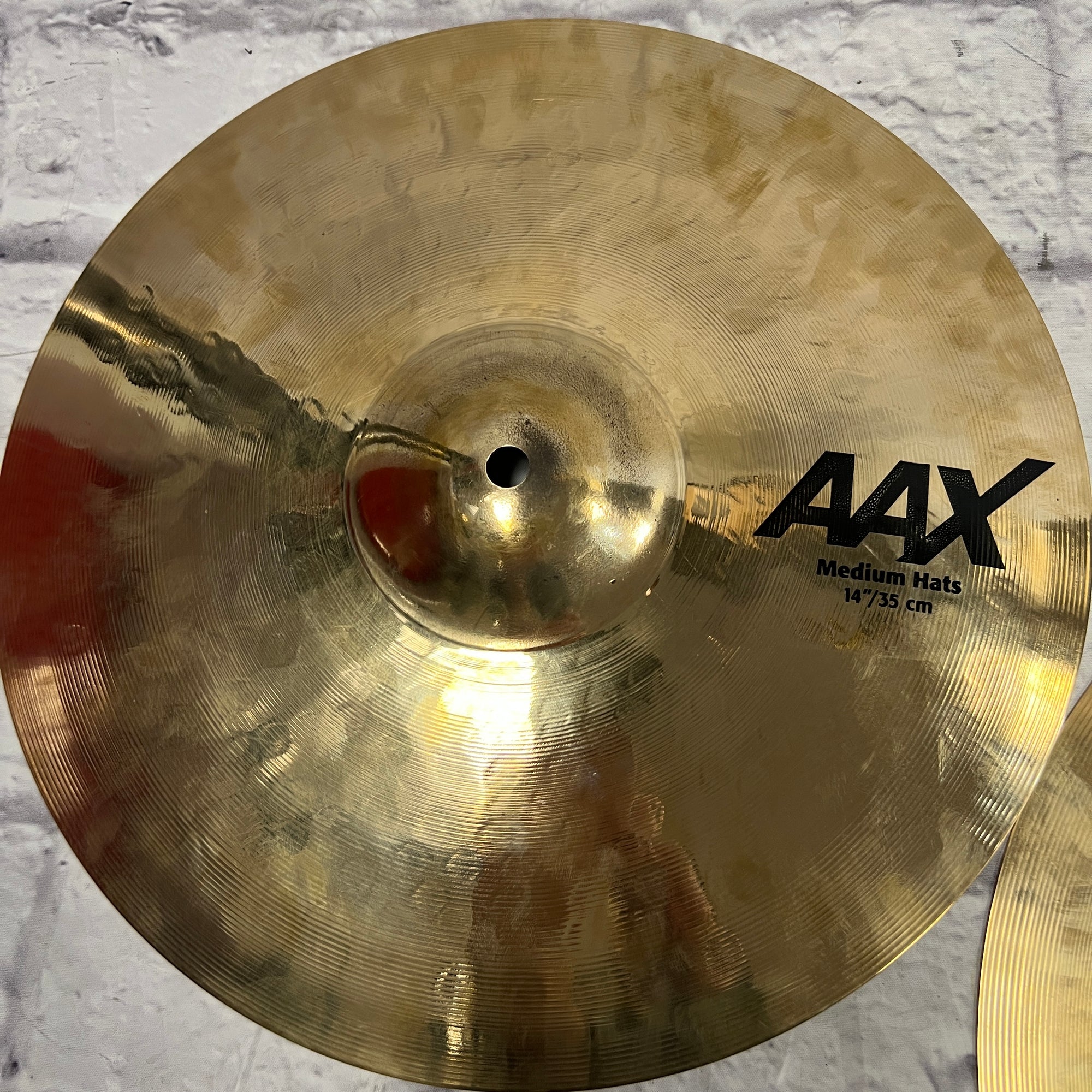 Sabian 14 AAX Medium Hi Hat Cymbal Pair
