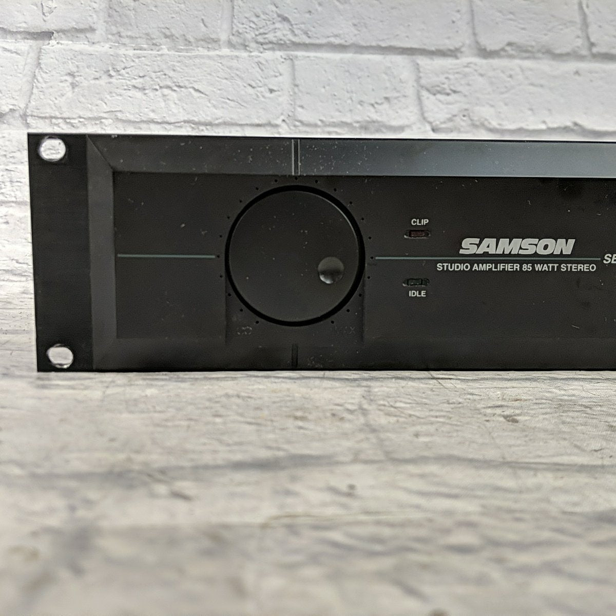 SAMSON パワーアンプSAMSON SERVO-170 85W Dual Channel 2-Ch Studio Amplifier Used Samson SERVO 170 STUDIO AMP 85W/CH Power Amplifier
