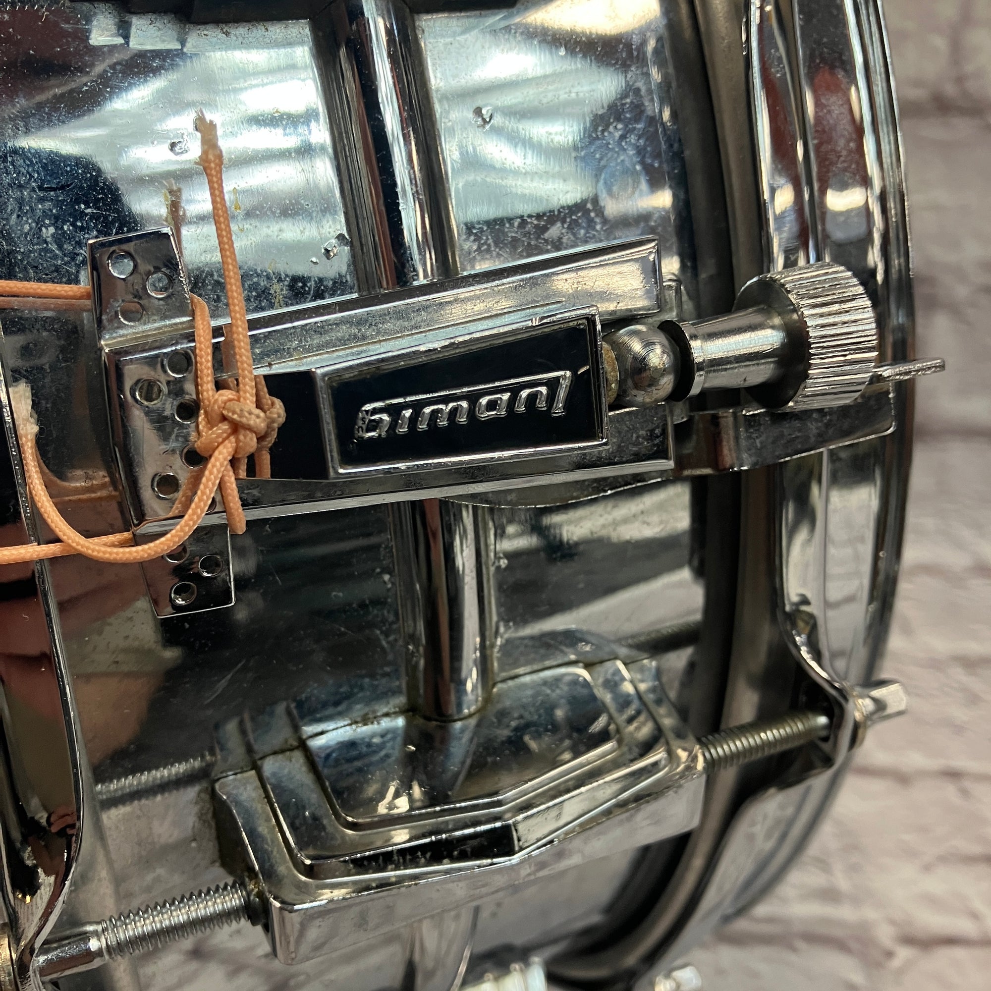 Ludwig Vintage 1971 Supraphonic 14 x 5 Snare Drum Pitted