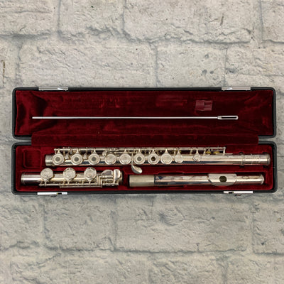 Yamaha YFL 481 Sterling Silver Flute With Case