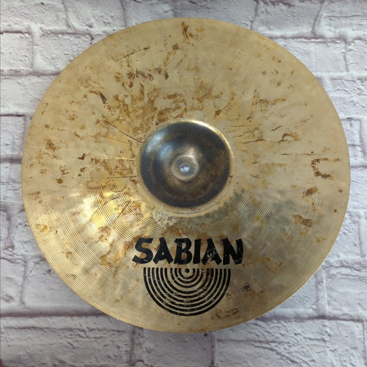 Sabian HHX X-Plosion 21" Crash Cymbal (cracked)