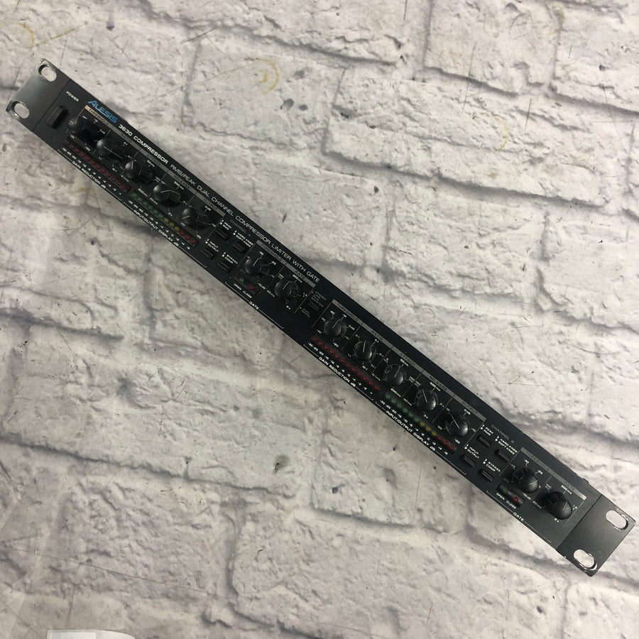 Alesis 3630 Dual-Channel Compressor / Limiter with Gate