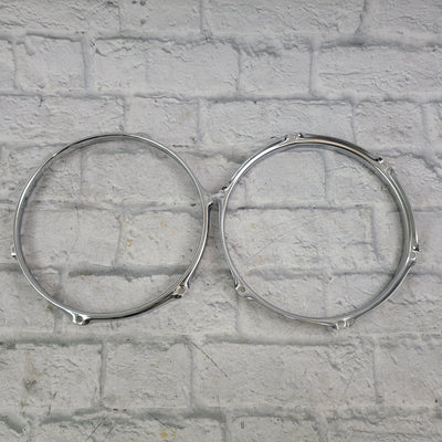 Drum Factory Direct 10" 6-Hole 2.3mm Triple-Flange Hoop (Pair)