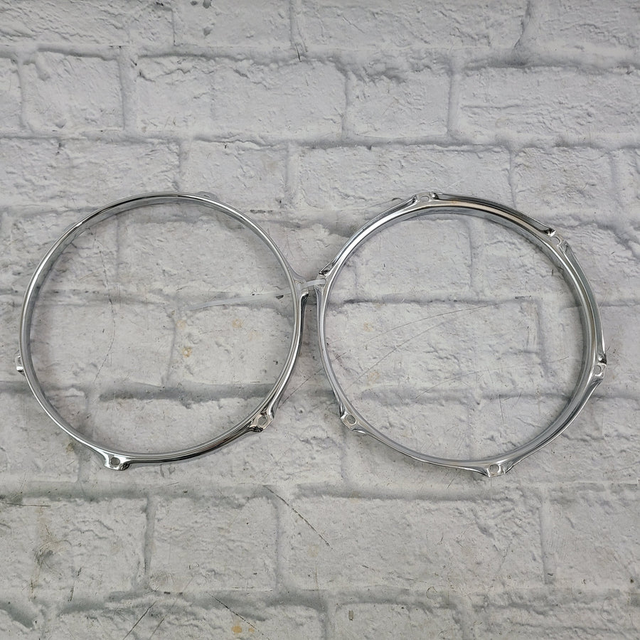 Drum Factory Direct 10" 6-Hole 2.3mm Triple-Flange Hoop (Pair)