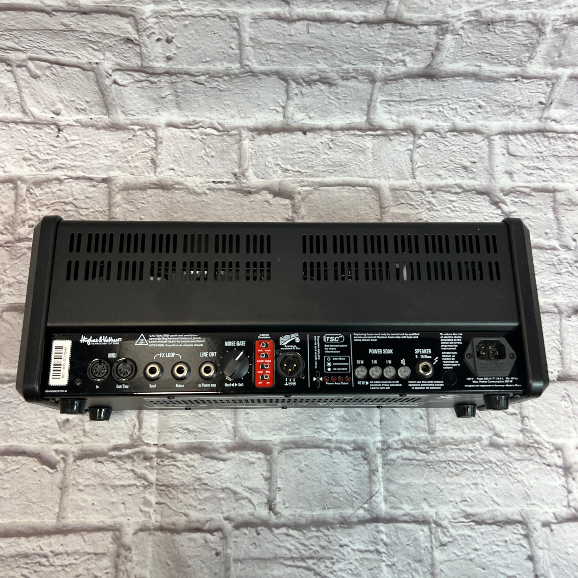 Hughes & Kettner GrandMeister Deluxe 40 Head w/ Footswitch