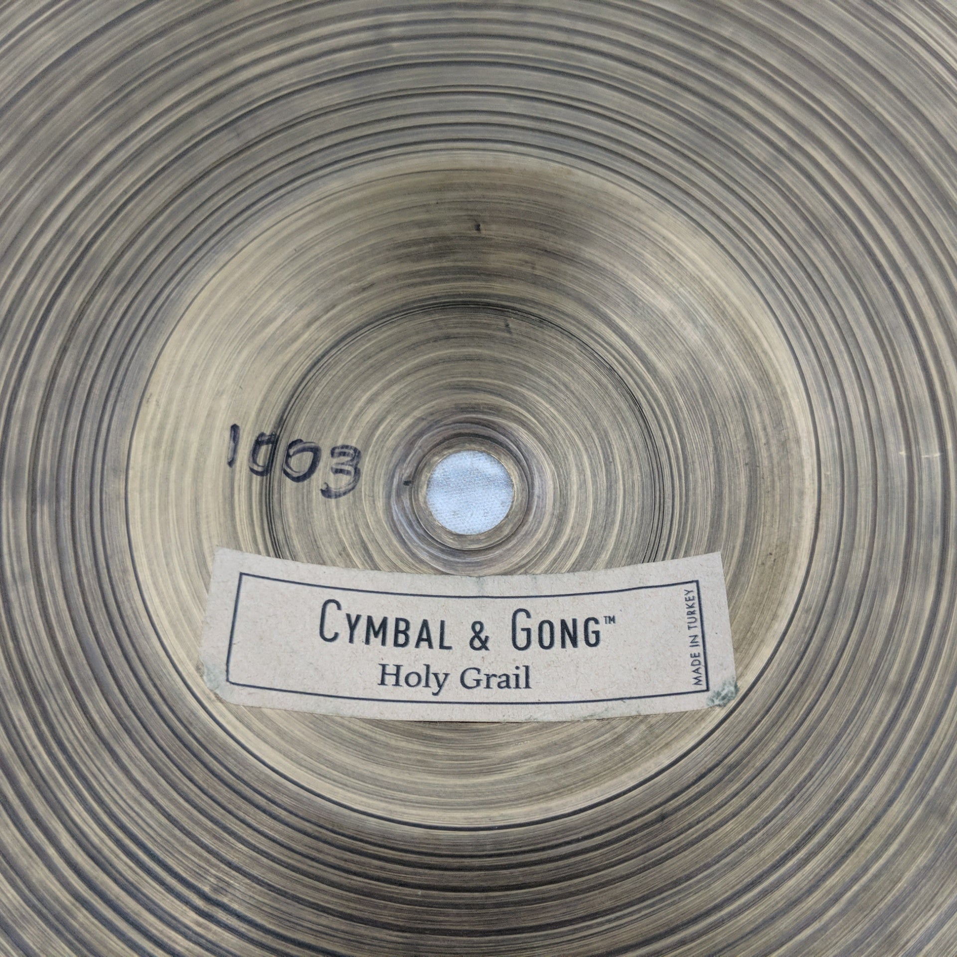 Cymbal and Gong Holy Grail 16" Hihats