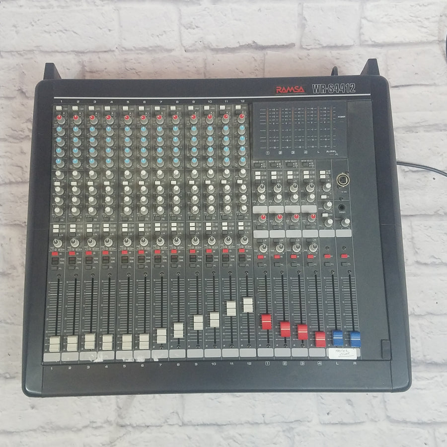 Ramsa/Panasonic WR-S4412 12 channel mixer/console