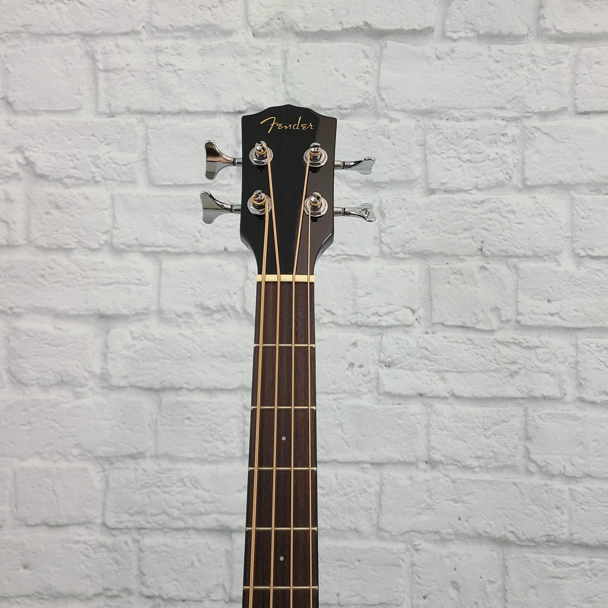 Fender CB-60SCE Concert Acoustic-Electric Bass, Black
