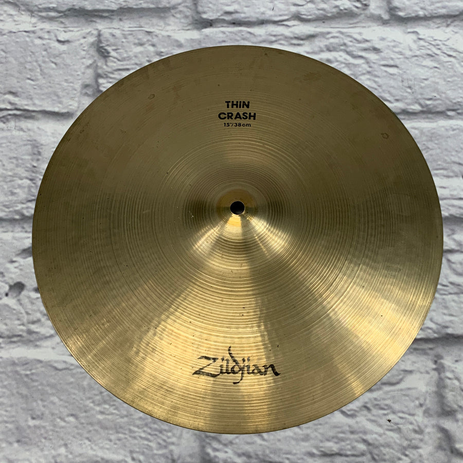 Zildjian 15" Thin Crash Cymbal