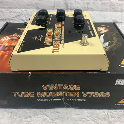 Behringer Vintage Tube Monster Vacuum Tube Overdrive Pedal