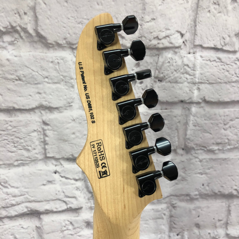 Legator Opus 200SE 7 String Electric Guitar Dimarzios - Evolution