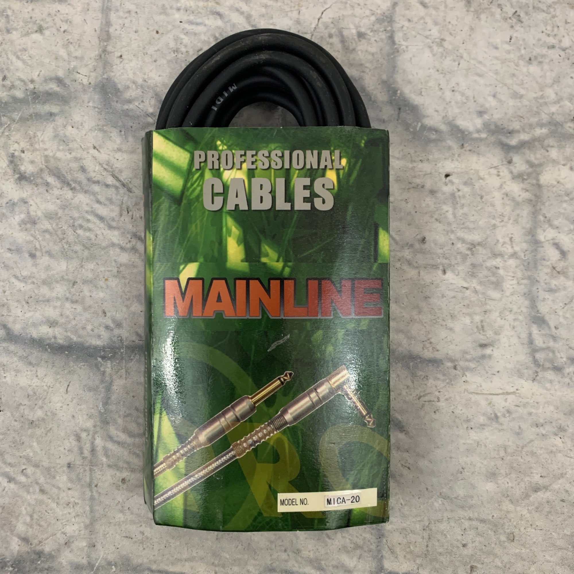 Mainline Pro MIDI Cable 20FT