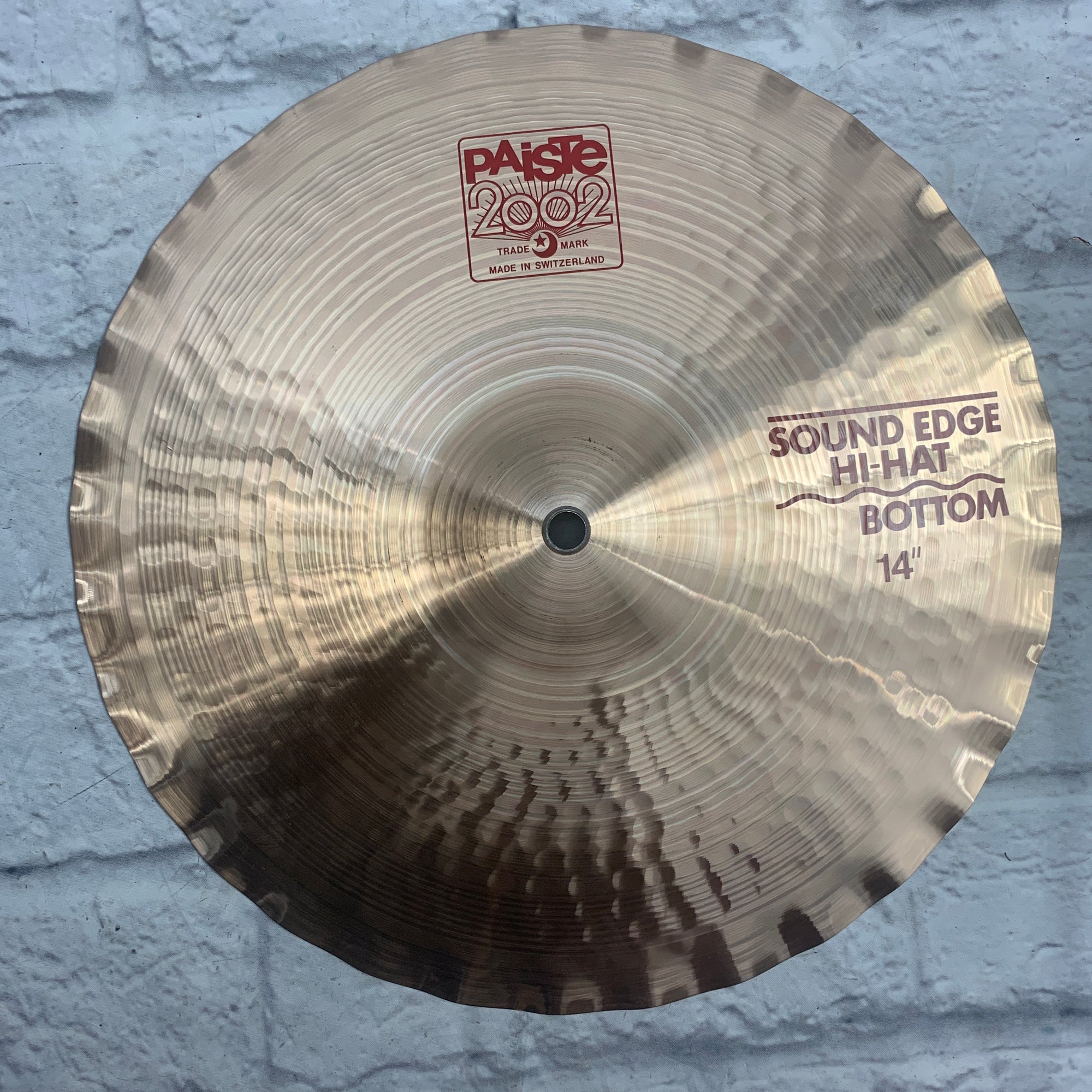 Paiste 14 2002 Hi Hat Cymbal Pair