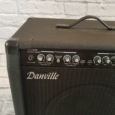 Danville Tec 80 B 80 Watt Bass Combo