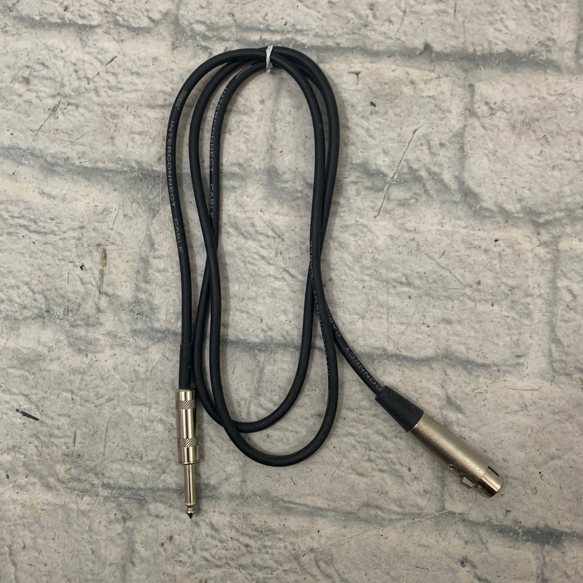 Hosa XLR to 1/4" TS Cable 4ft