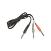 Hosa Technology STP-202 2m Insert Cable 1/4in TRS to Dual 1/4in TS