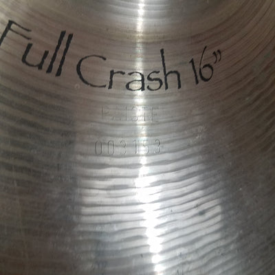 Paiste 16" Full Crash Cymbal