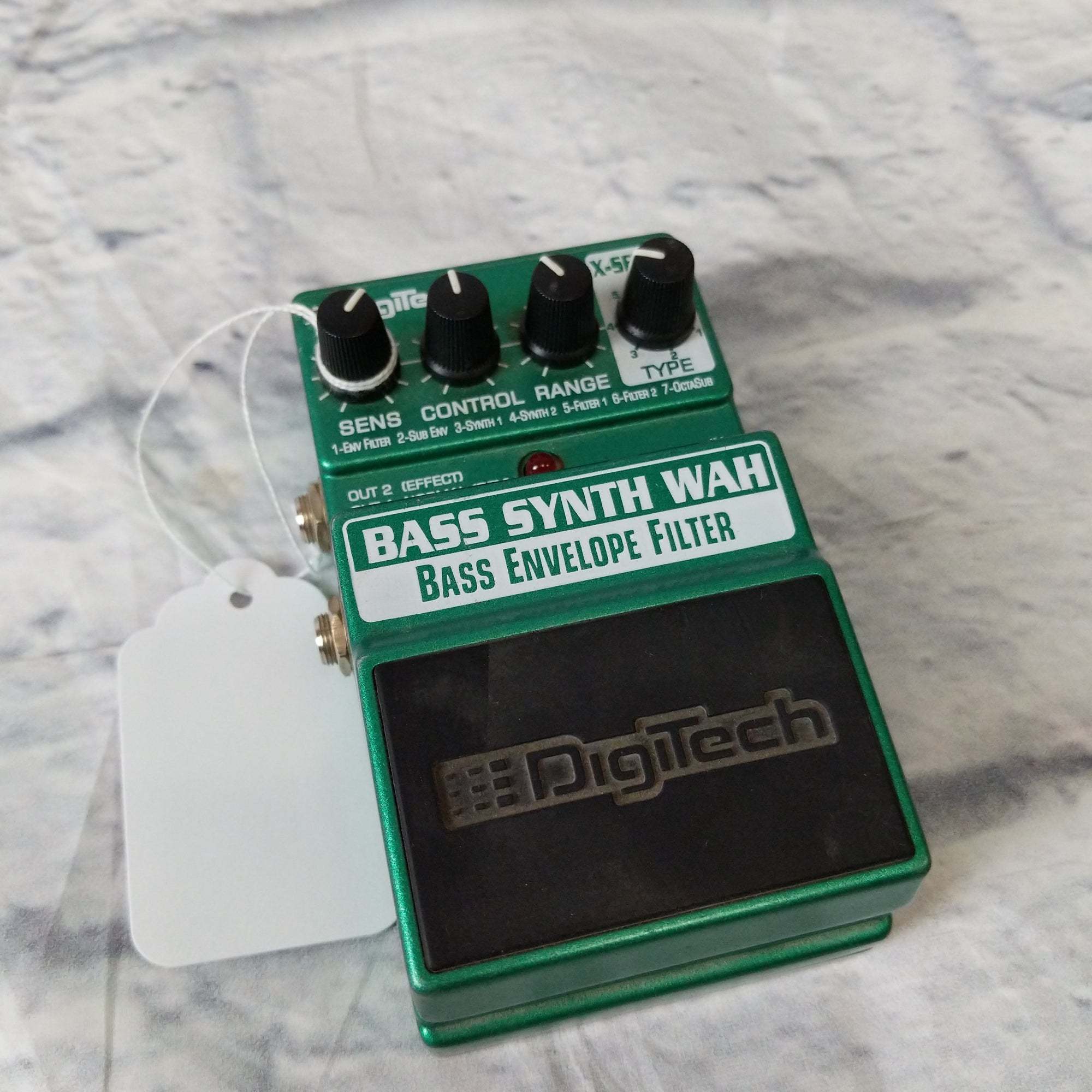 Digitech X Series Bass Synth Wah Pedal