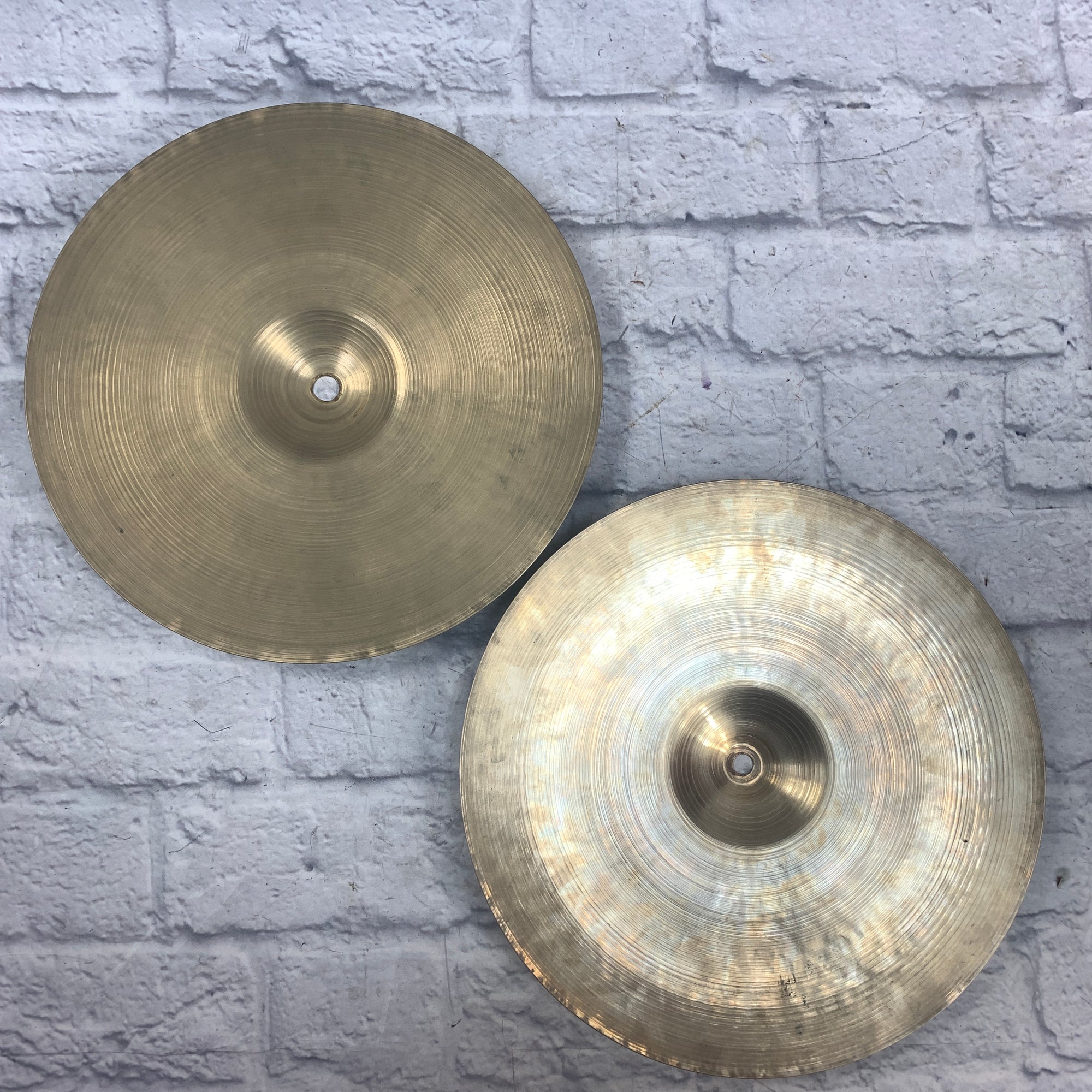 Vintage Zildjian New Beat Hi Hats 60s