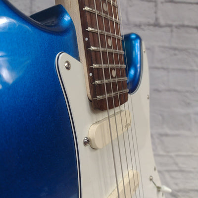 Gatto Strat Style Candy Blue EMG Electric Guitar