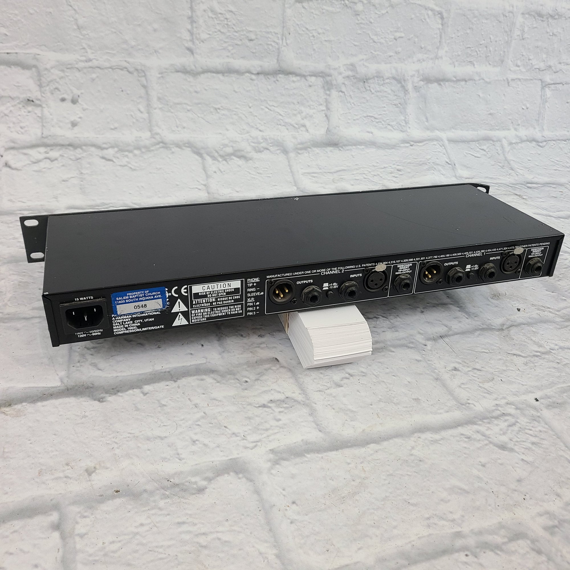 DBX 166XL Compressor