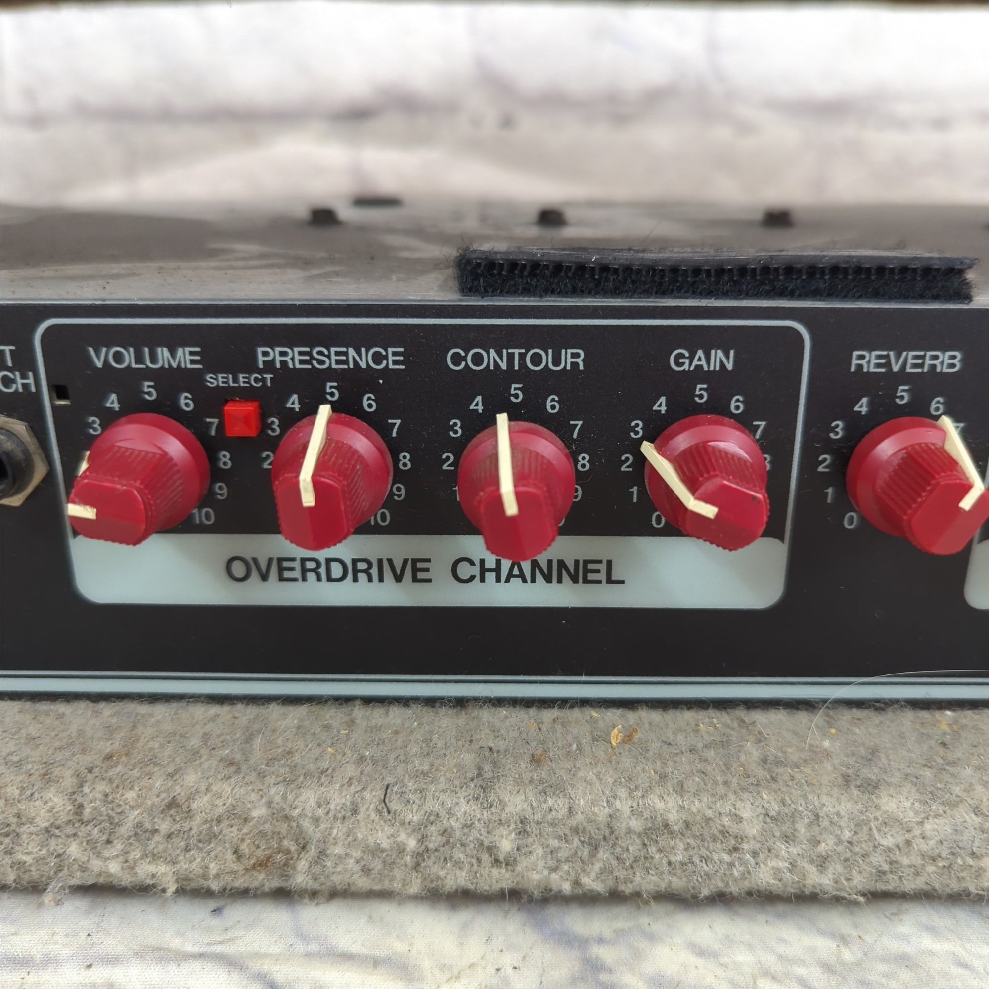 furman pq3 pedal Fender M80 Red Knob 1980s Guitar Amp Head