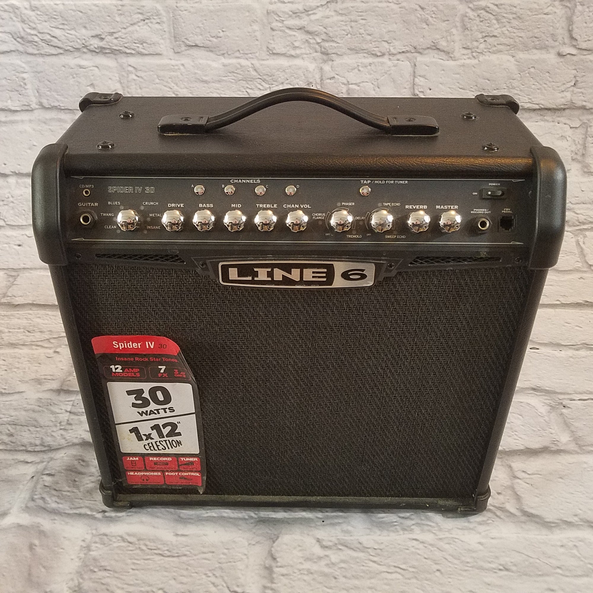 Line 6 Spider IV 30W 1x12 Modeling Amp - NOS