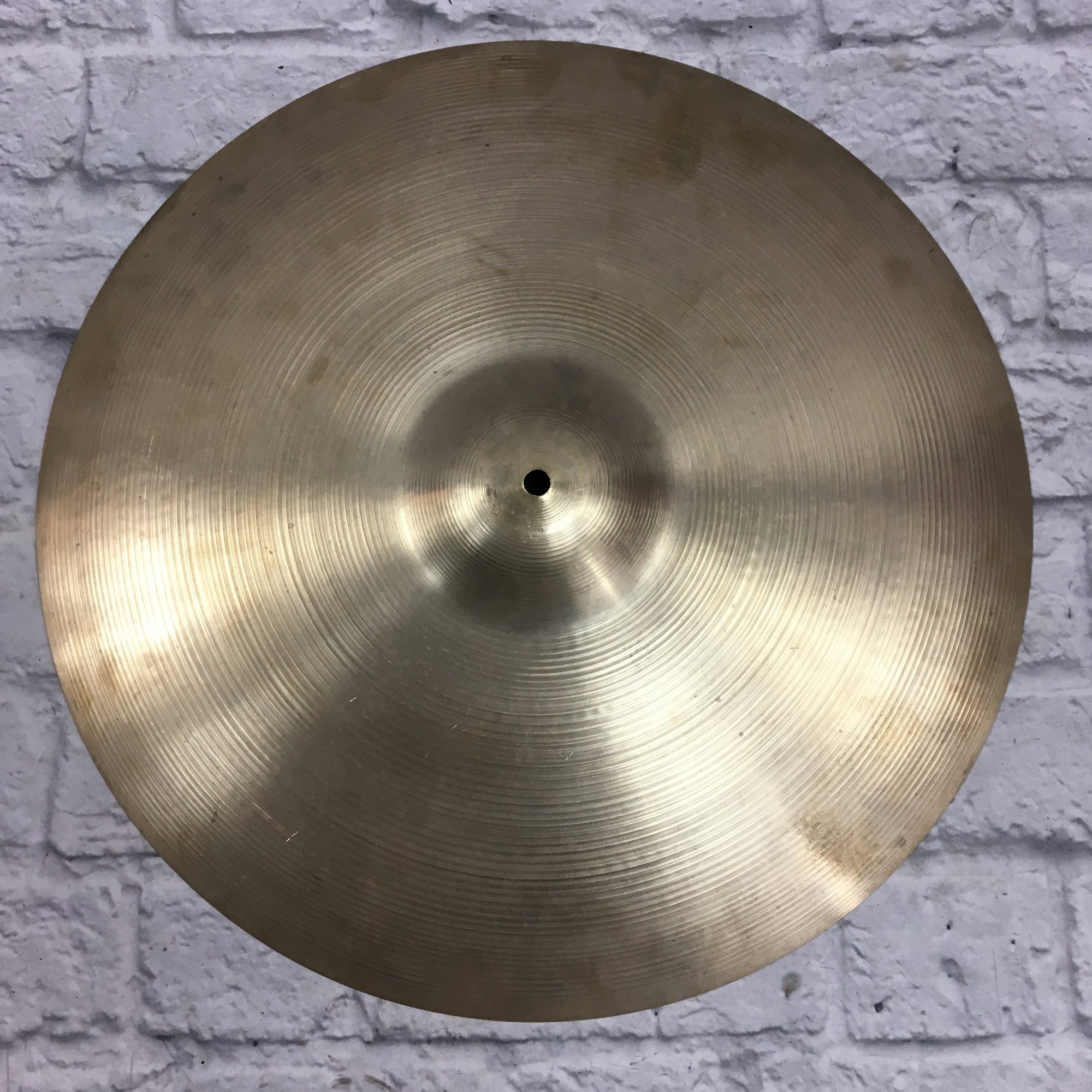 Vintage Zildjian 21 Hollow Logo Ride Cymbal
