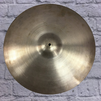 Vintage Zildjian 21 Hollow Logo Ride Cymbal