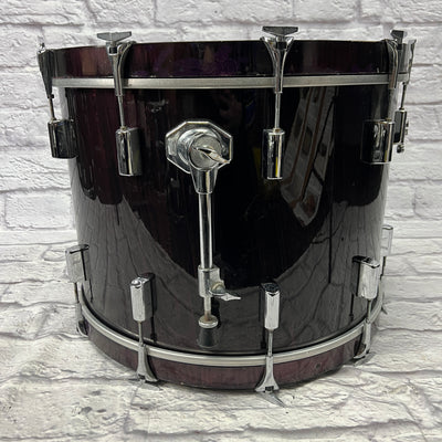 Stingray Percussion 5 Piece Fiberglass Drum Kit - Wine Red