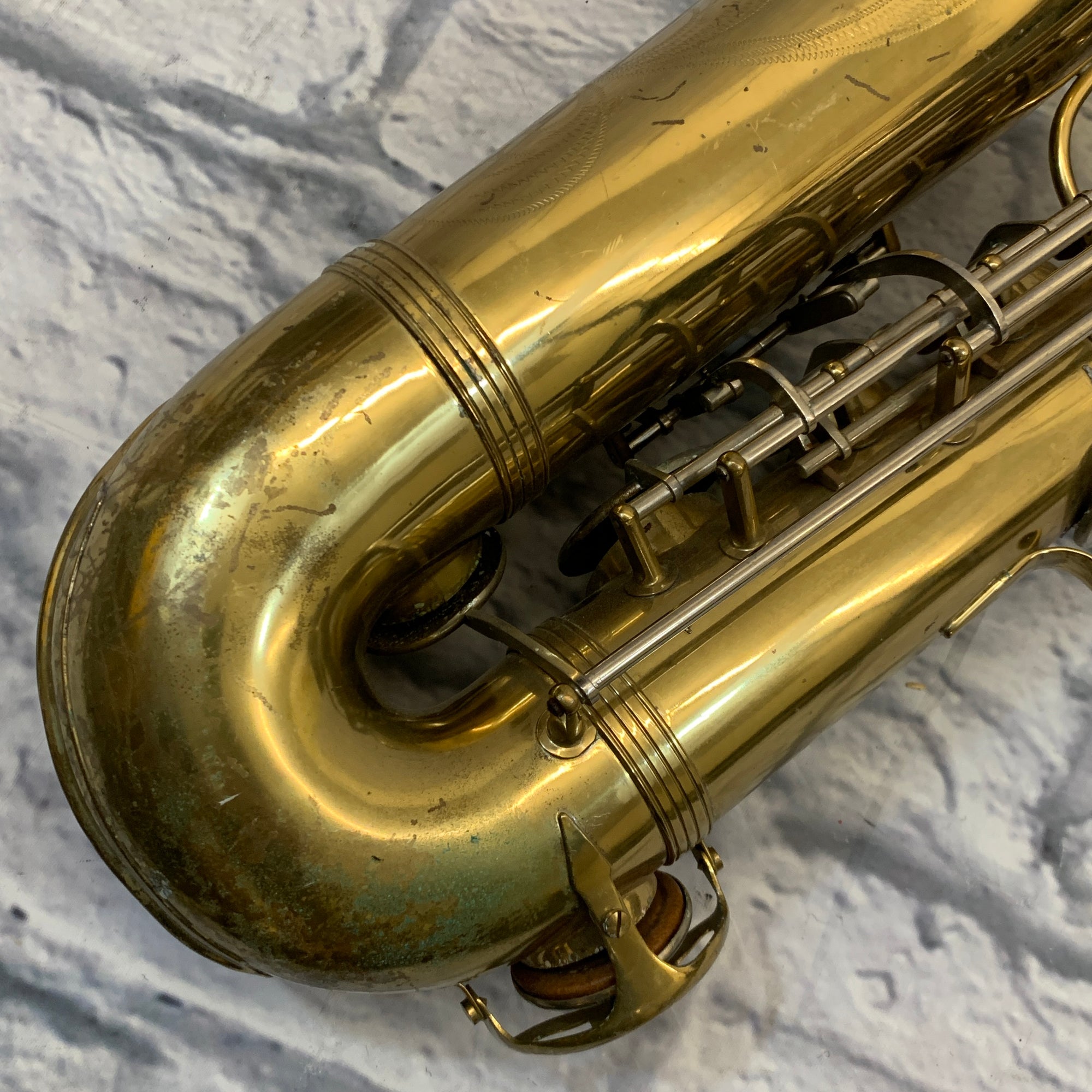 F.E Olds The Parisian Ambassador Tenor Saxophone - For Parts or Refurbishing