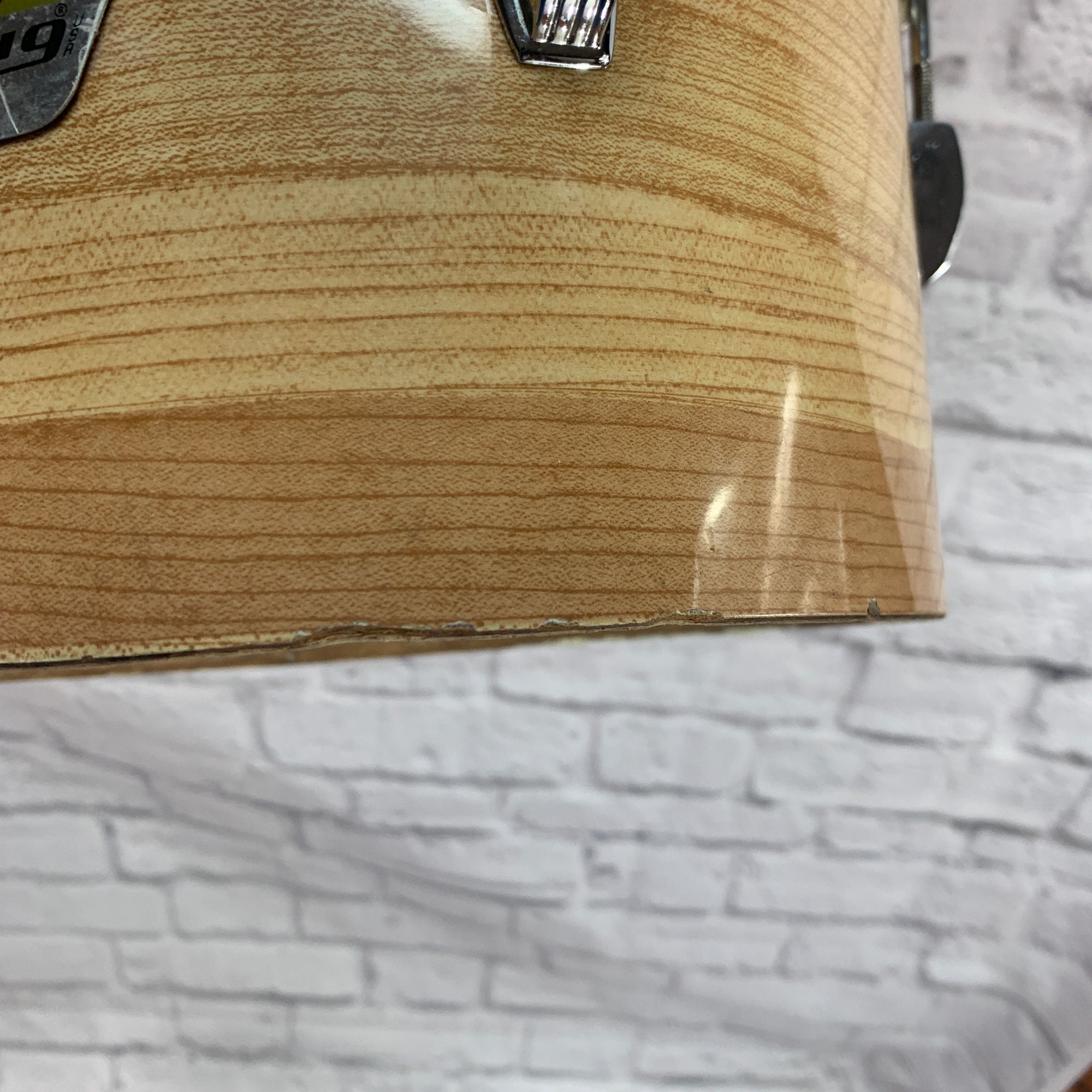 Vintage Ludwig 10 & 12 Butcher Block Concert Toms