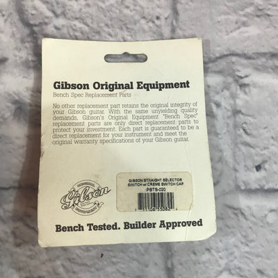Gibson Straight Selector Switch w/ Cream Switch Cap