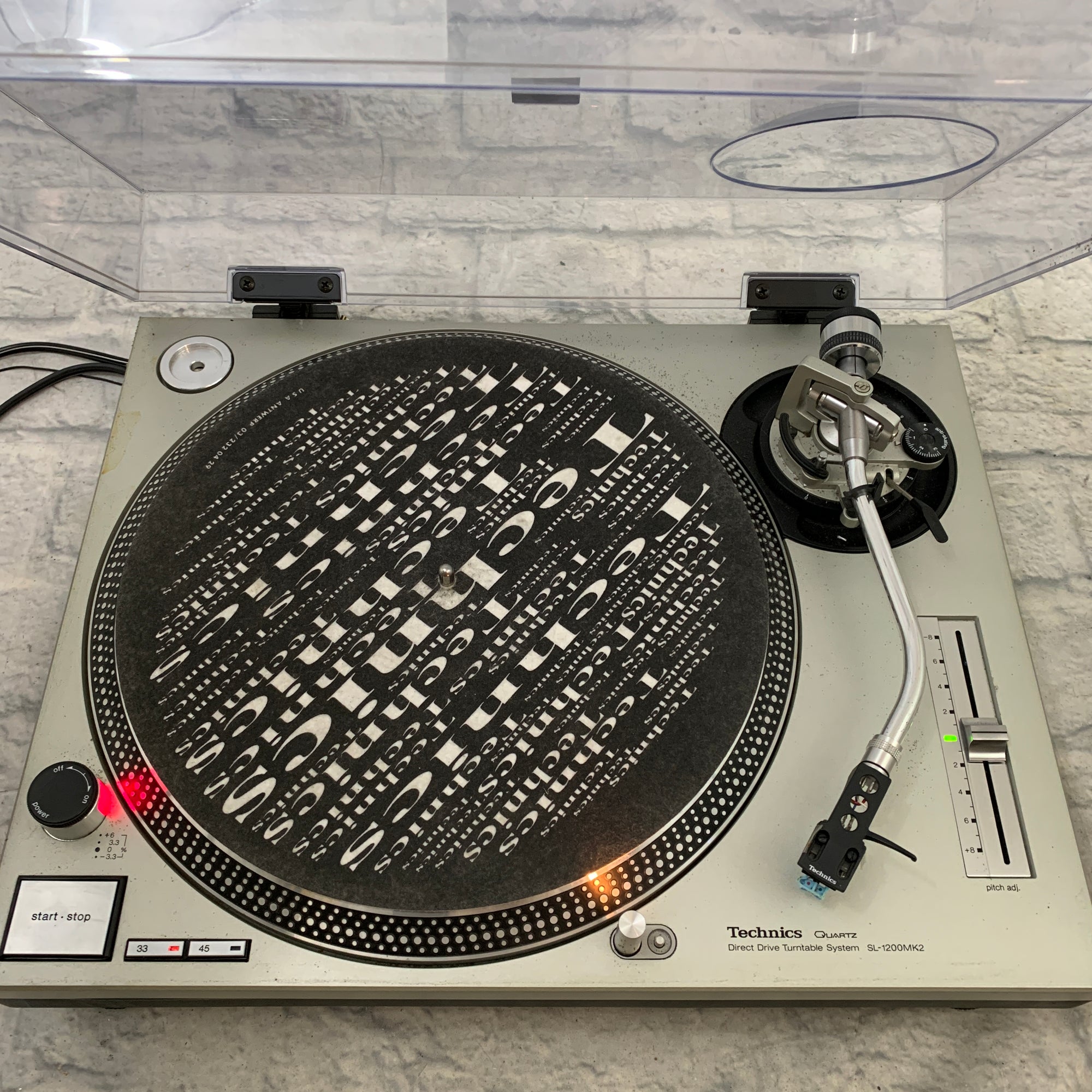 Technics SL1200 MKII DJ Turntable