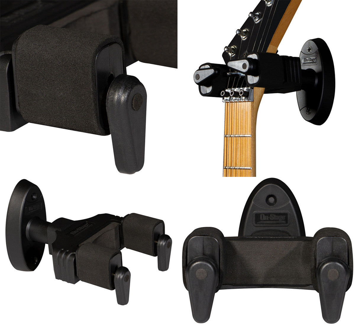 On-Stage GS8130 Locking Guitar Wall Mount Hanger