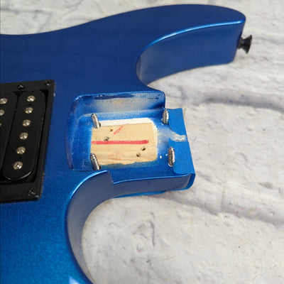 Jackson Loaded Body JS Series Dinky Flat Top JS22 Metallic Blue