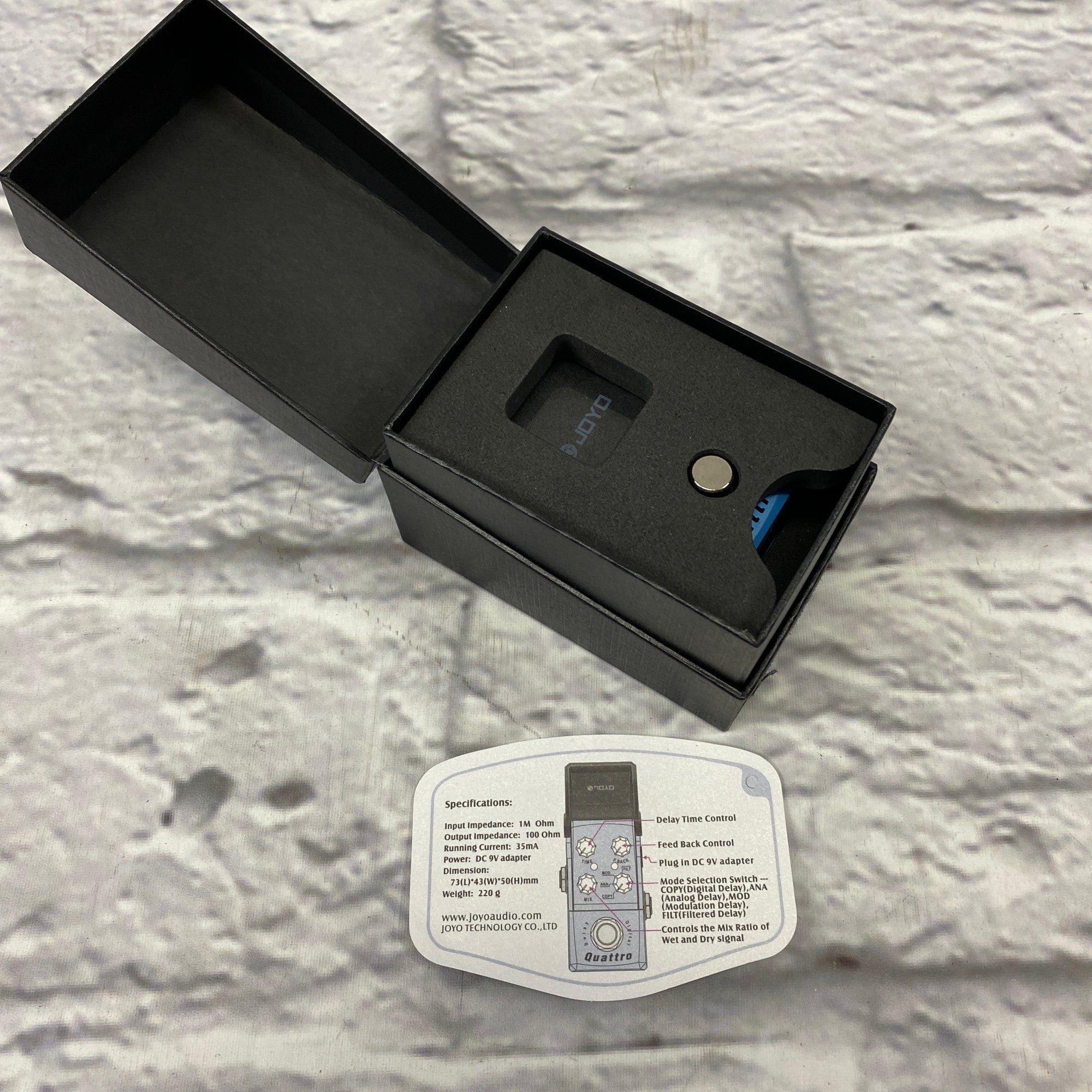 Joyo Quattro Digital Delay Pedal