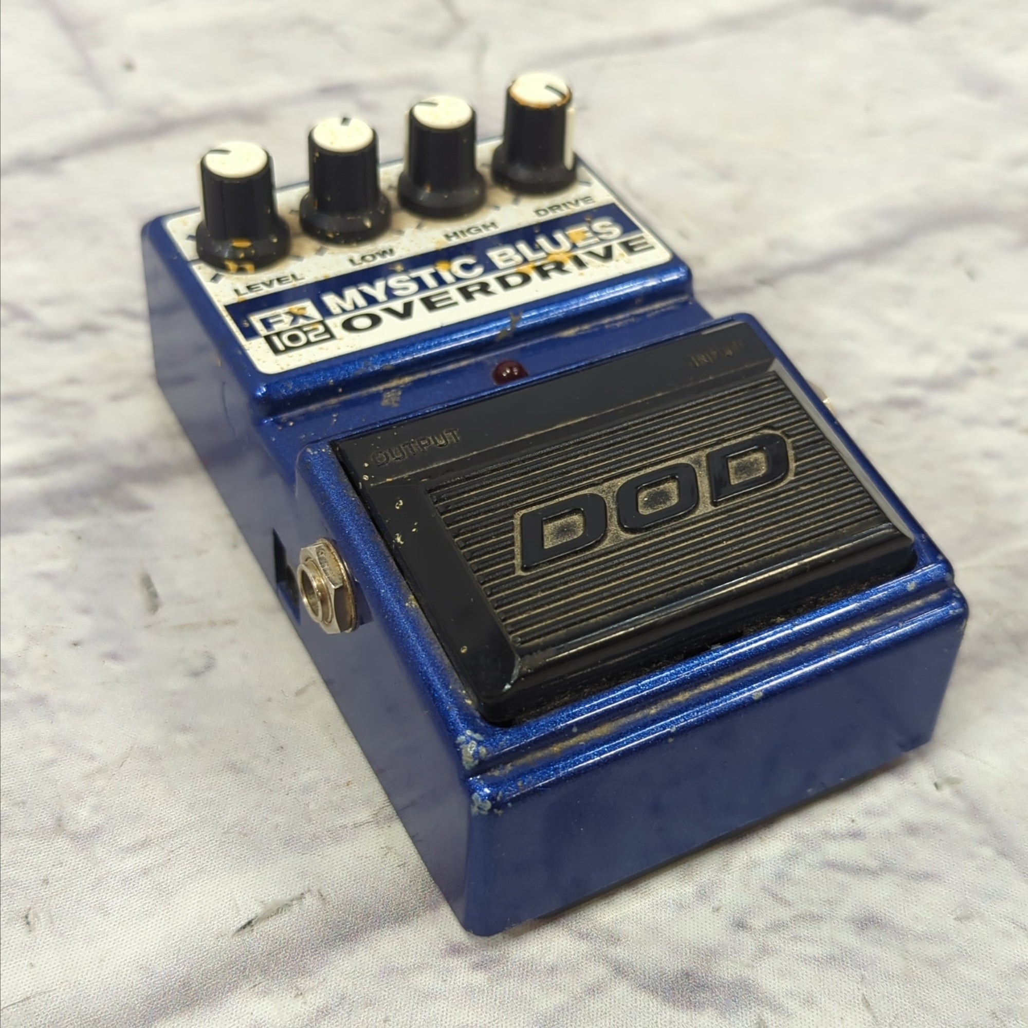 DOD FX102 Mystic Blues Overdrive Pedal