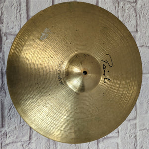 Paiste 18 Signature Fast Crash Cymbal Edge Crack