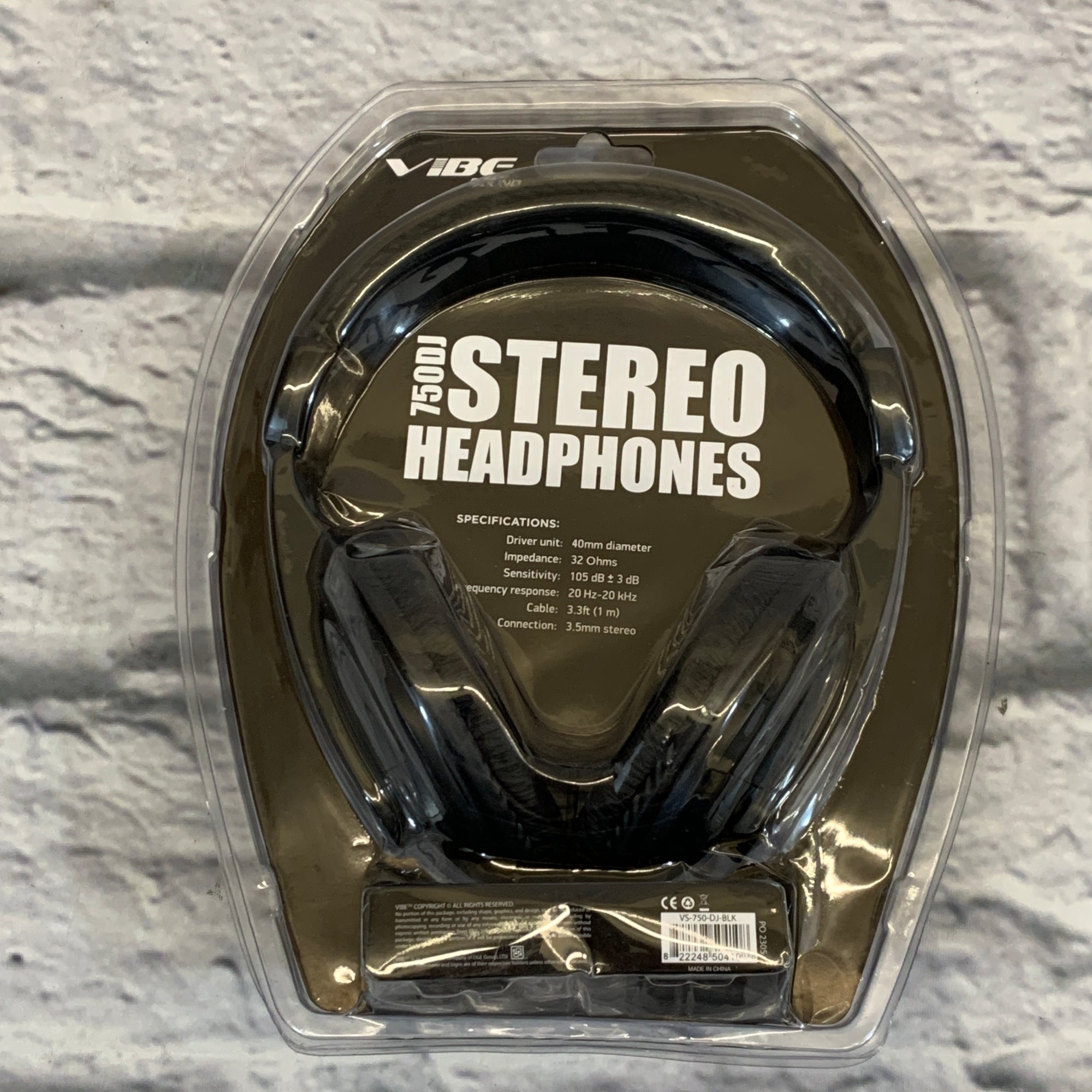 Vibe Sound DJ Style Over-Ear Stereo Headphones