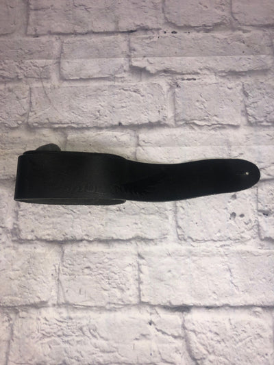 Dean Leather Guitar Strap Black