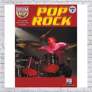 Hal Leonard Pop Rock Drum Play-Along Volume 1 Book with CD