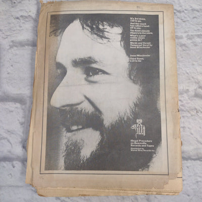 Vintage Rolling Stone Magazine - No 122 November 23rd 1972 - Joe Conforte Cover