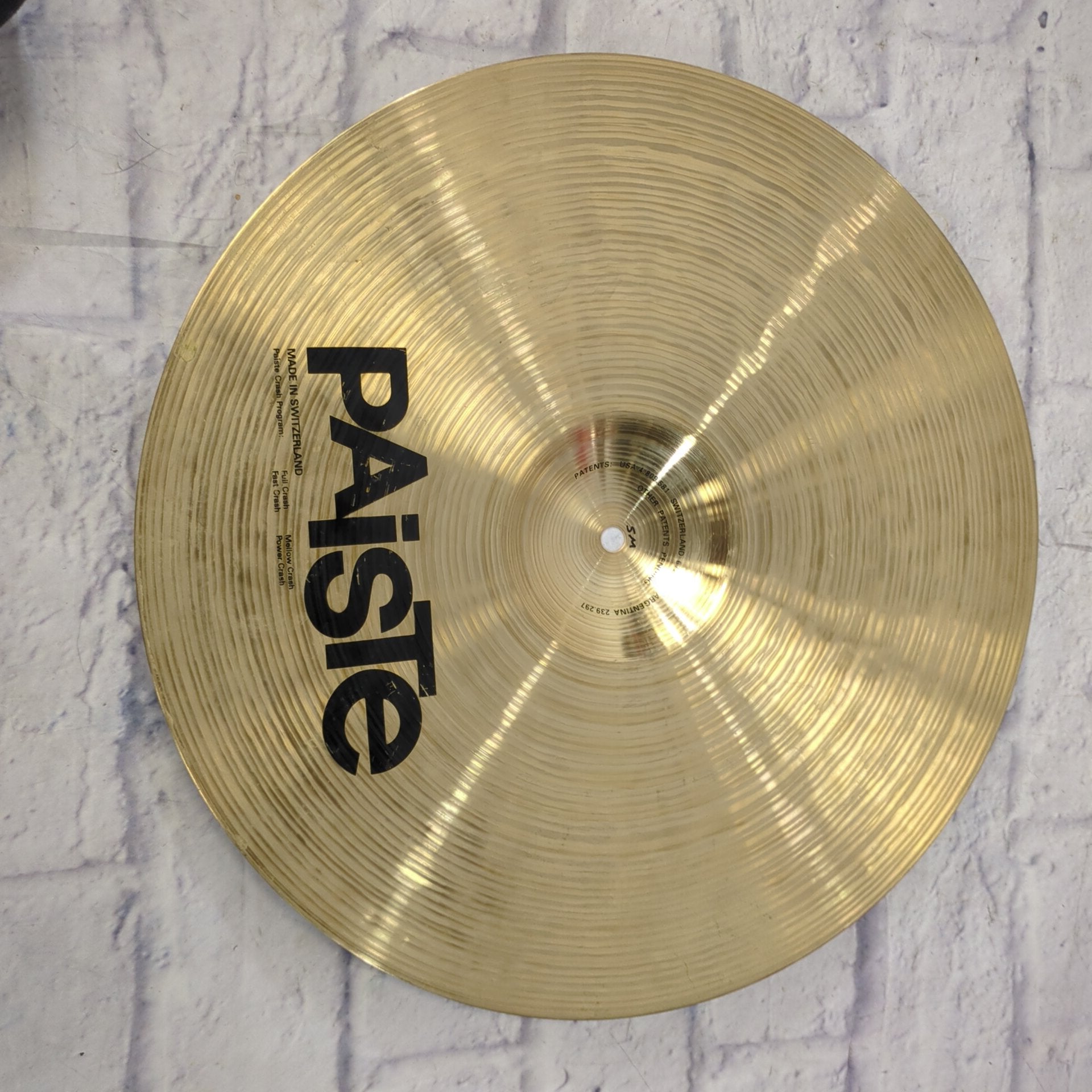 Paiste 18 Signature Mellow Crash Cymbal