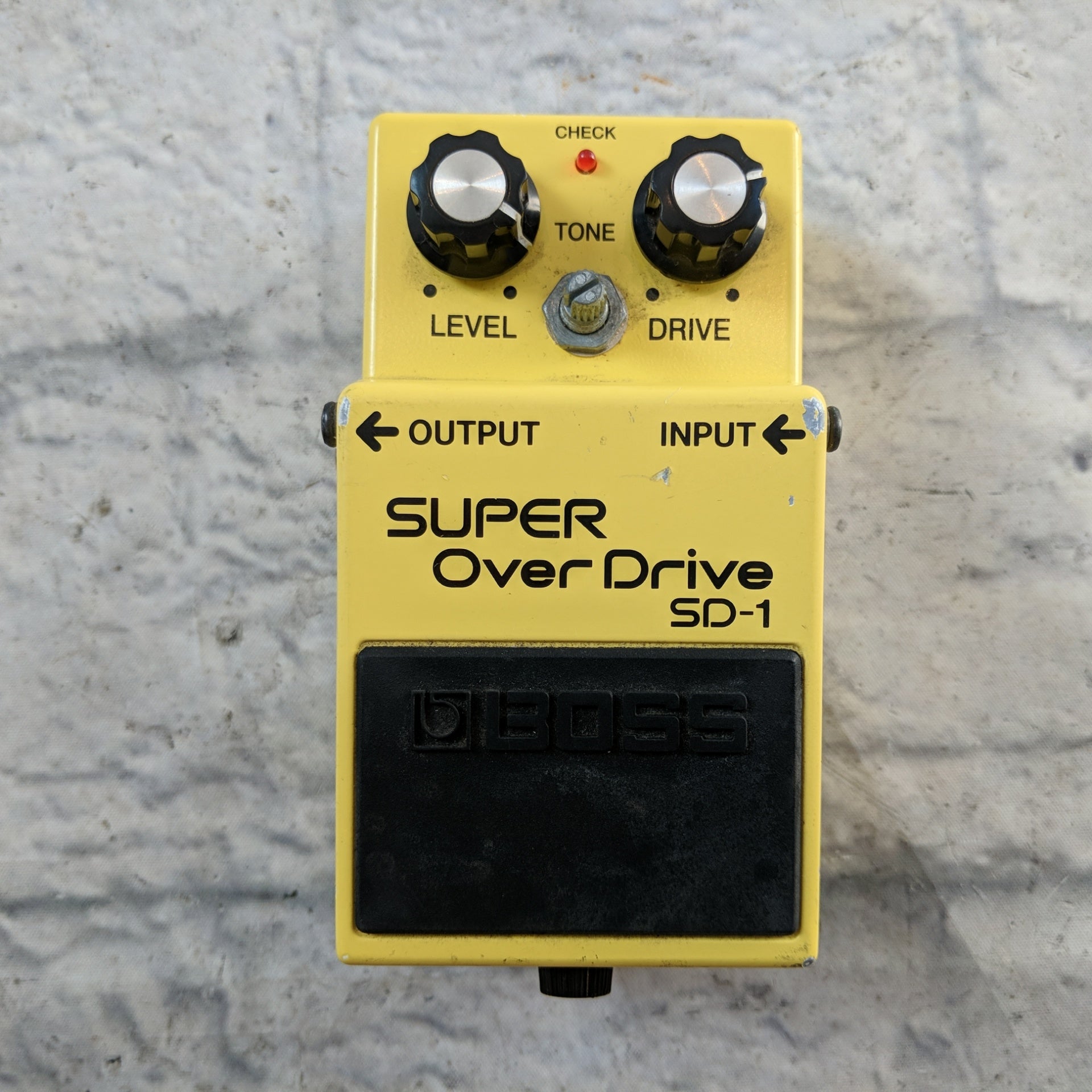 Boss Super Overdrive SD-1 with issues