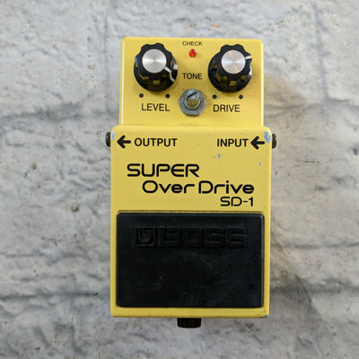 Boss Super Overdrive SD-1 with issues
