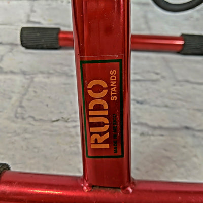 Rudo Collapsible A Frame Guitar Stand - Red
