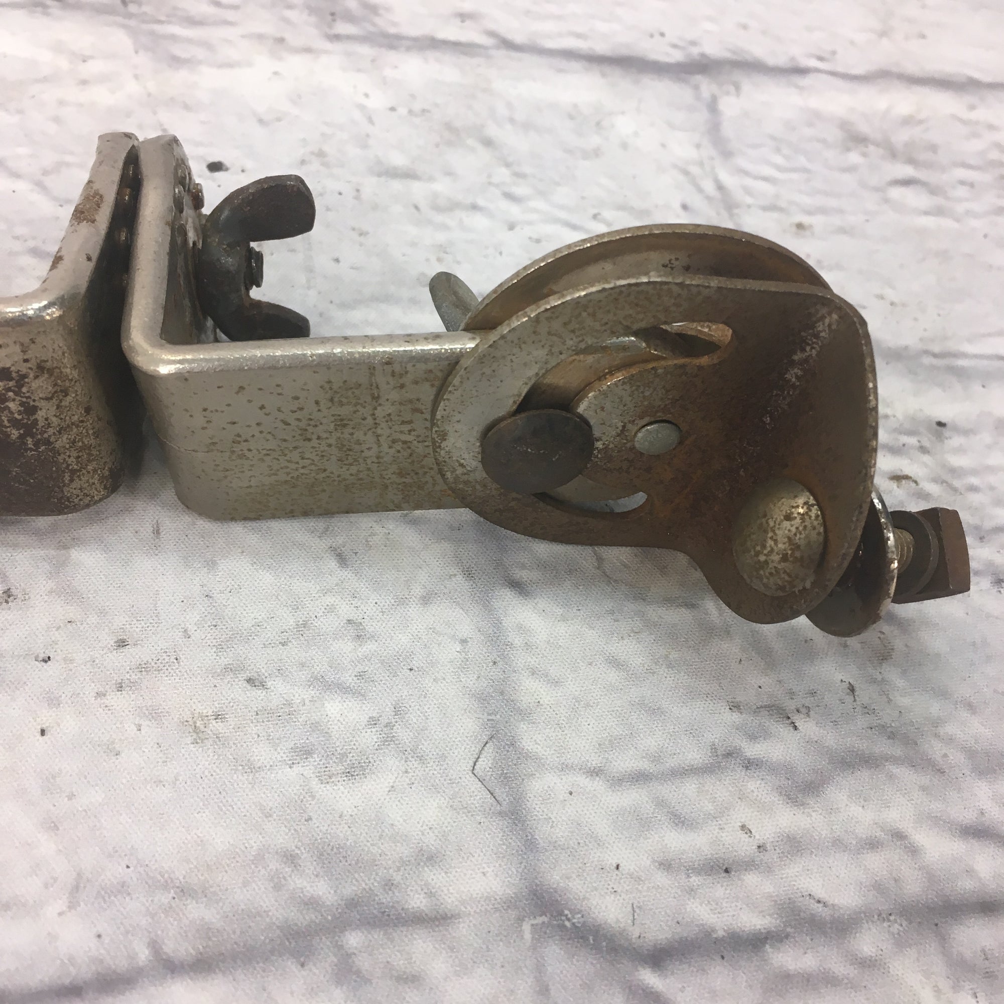 Vintage 30s Slingerland Radioking Tom Bracket Bass Drum Clip