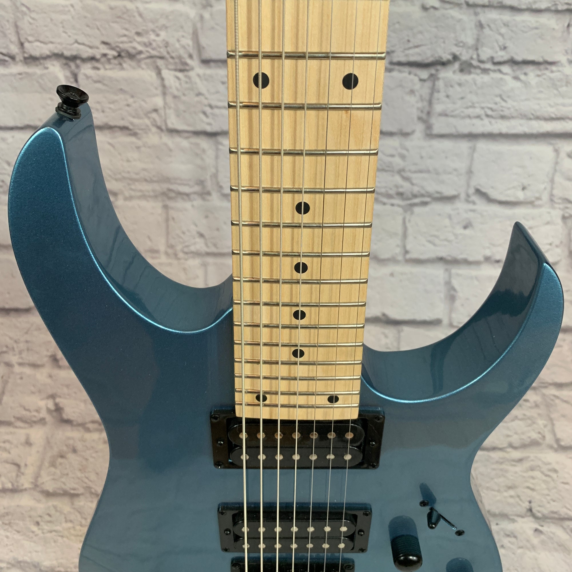 Ibanez Gio 7-String Electric Guitar Metallic Blue - Evolution Music
